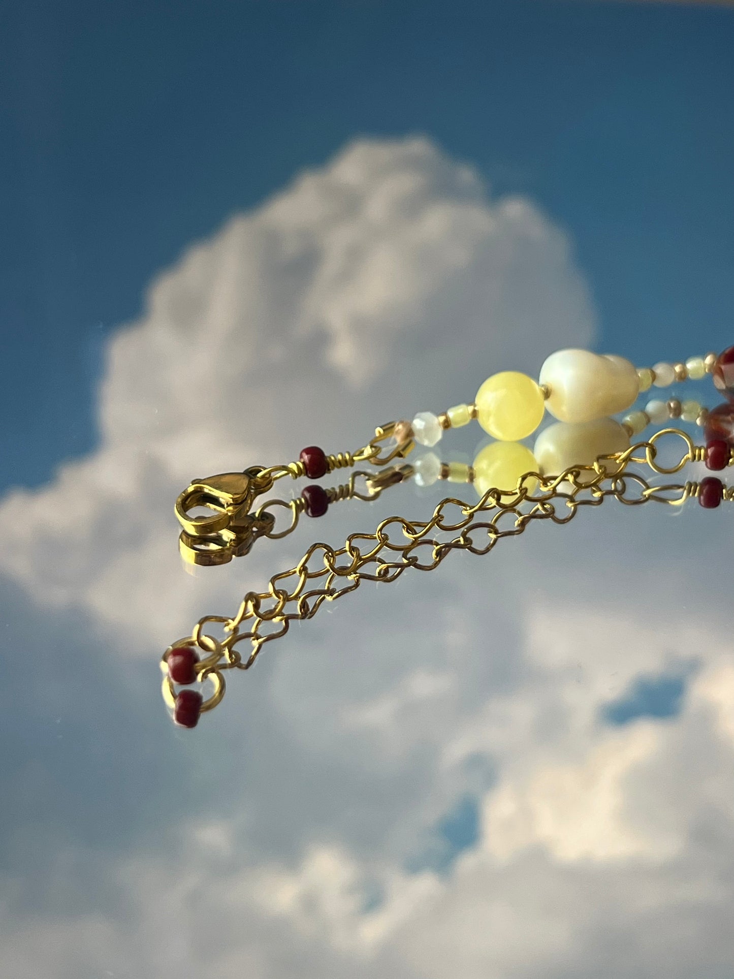 purin sweet treat ๐ฎ necklace (18k gold plated)