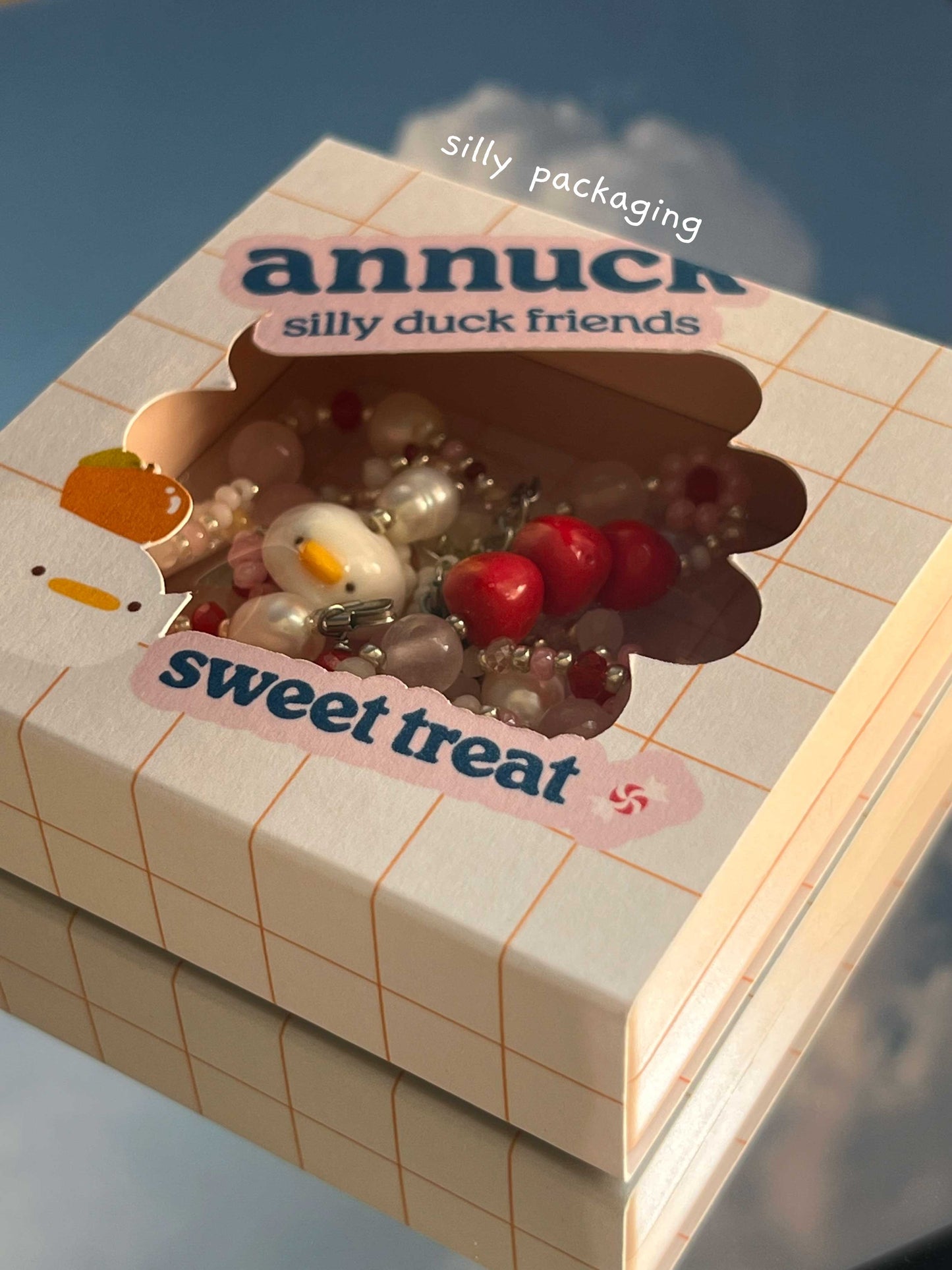 purin sweet treat ๐ฎ necklace (18k gold plated)