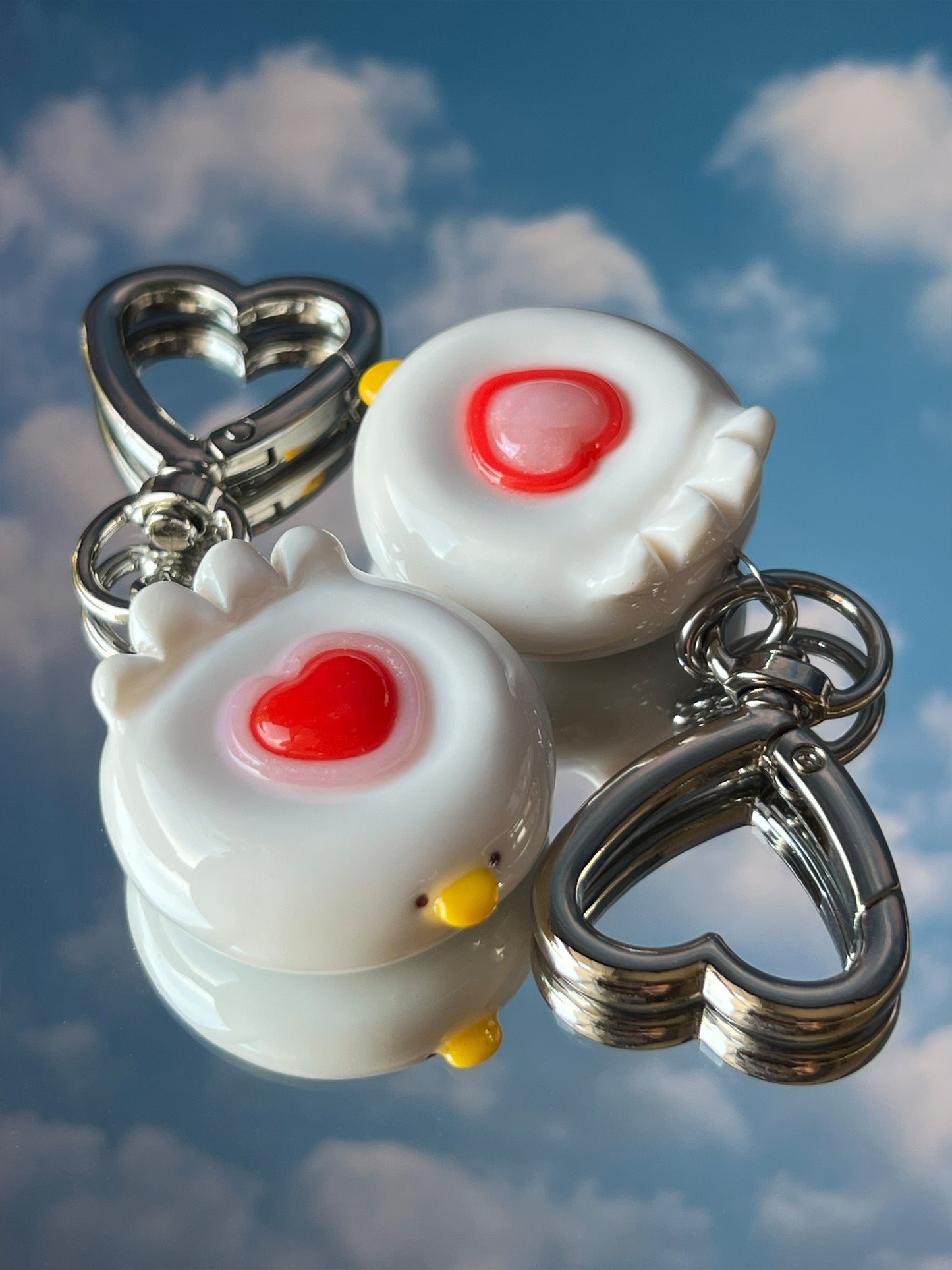 together silly ducks 💞 2 magnet keychains