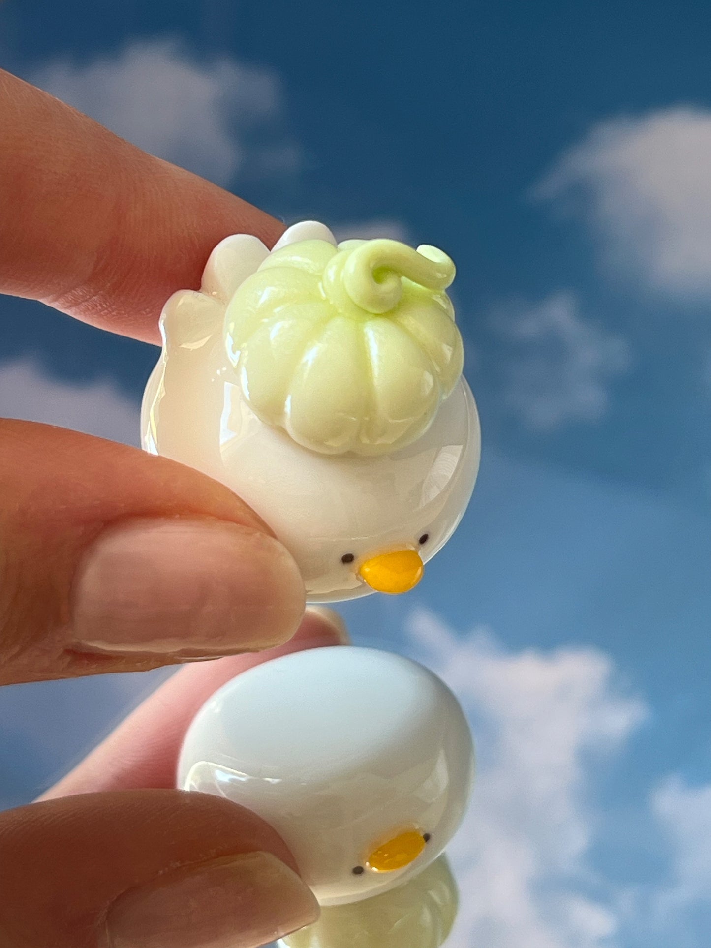 pumpkin duck 🎃 glow in the dark