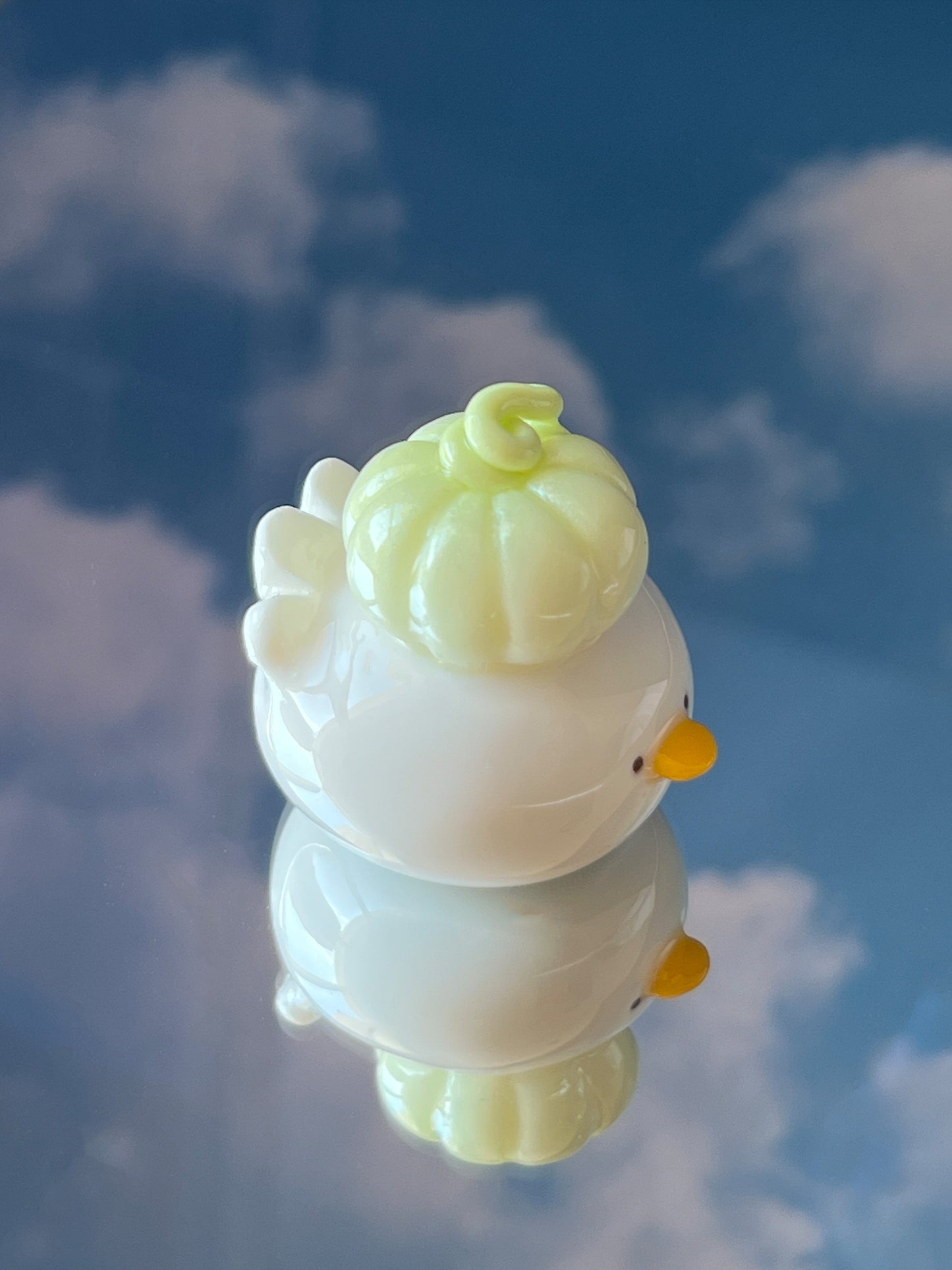 pumpkin duck 🎃 glow in the dark