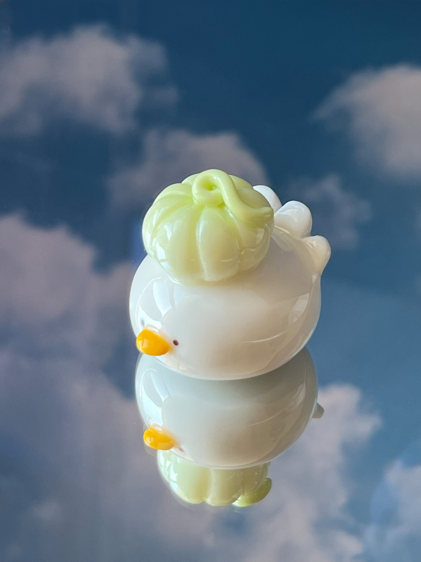 pumpkin duck 🎃 glow in the dark