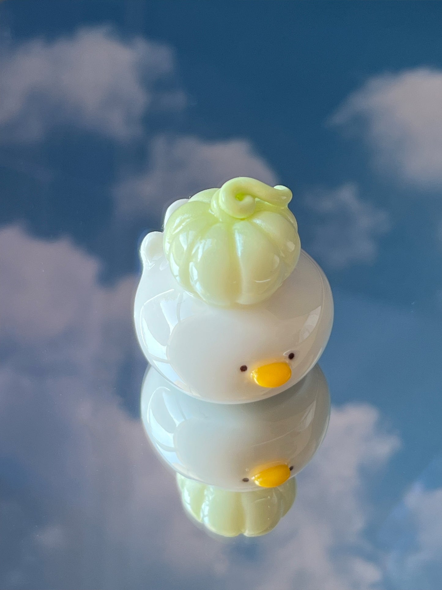 pumpkin duck 🎃 glow in the dark