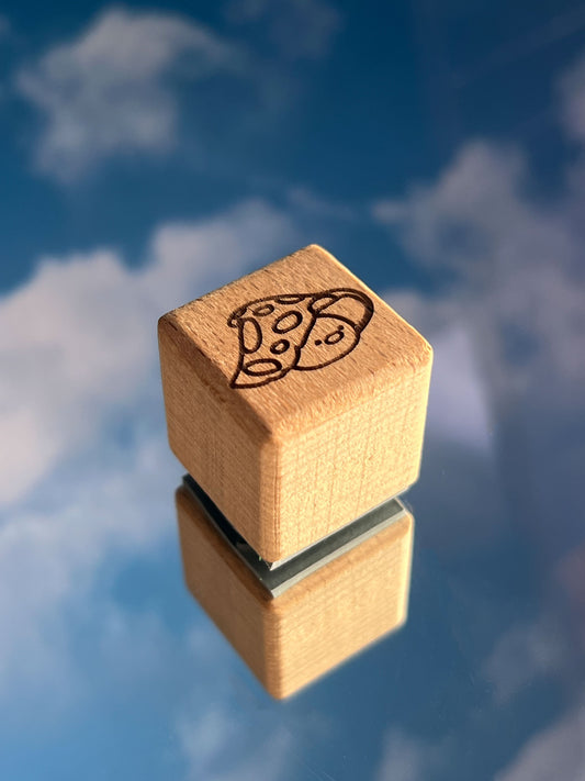 mushroom duck 🍄 rubber stamp