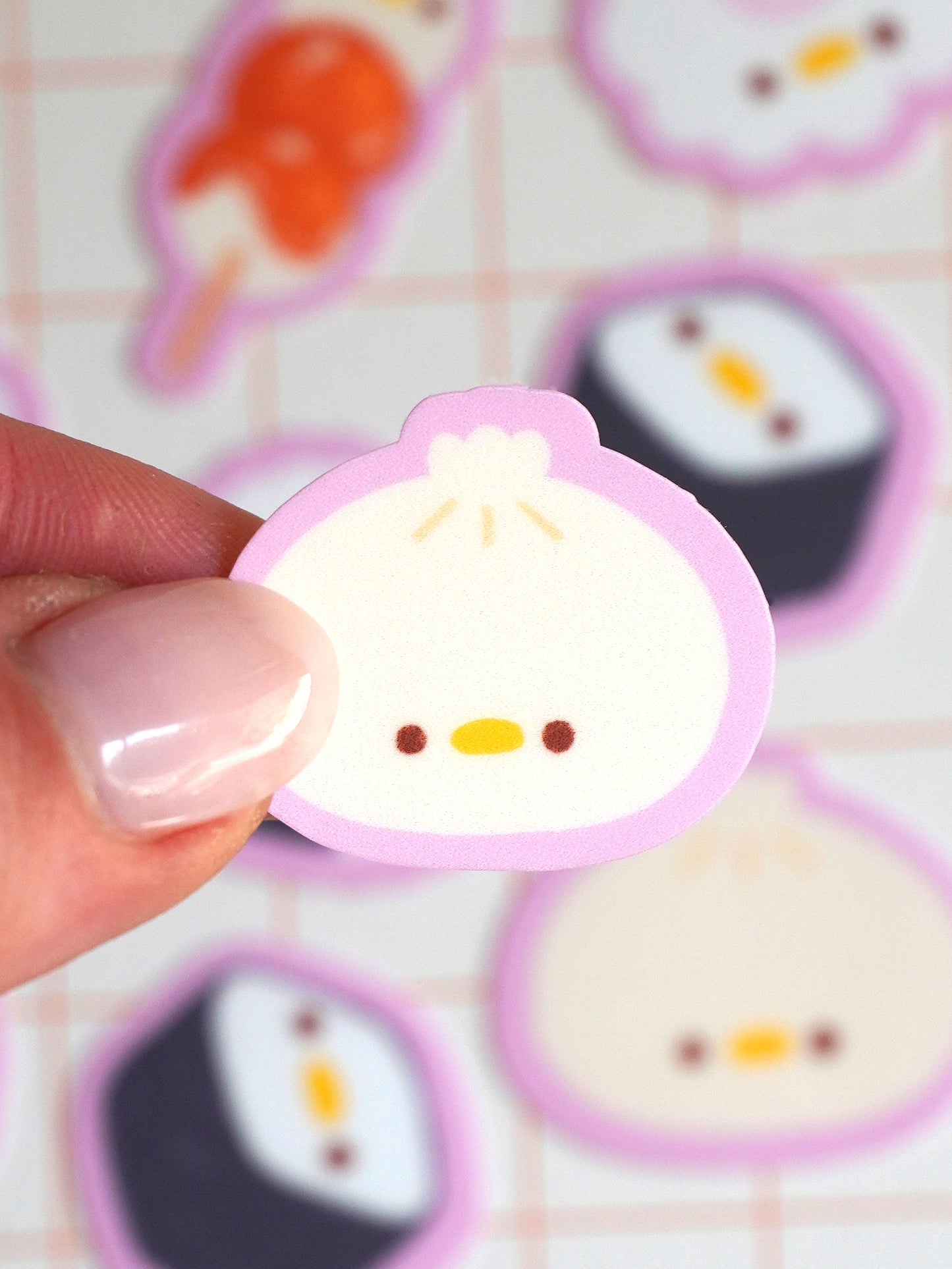silly asian savory 🍙 sticker flakes