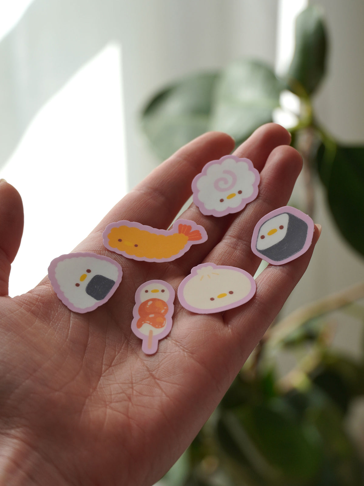 silly asian savory 🍙 sticker pack