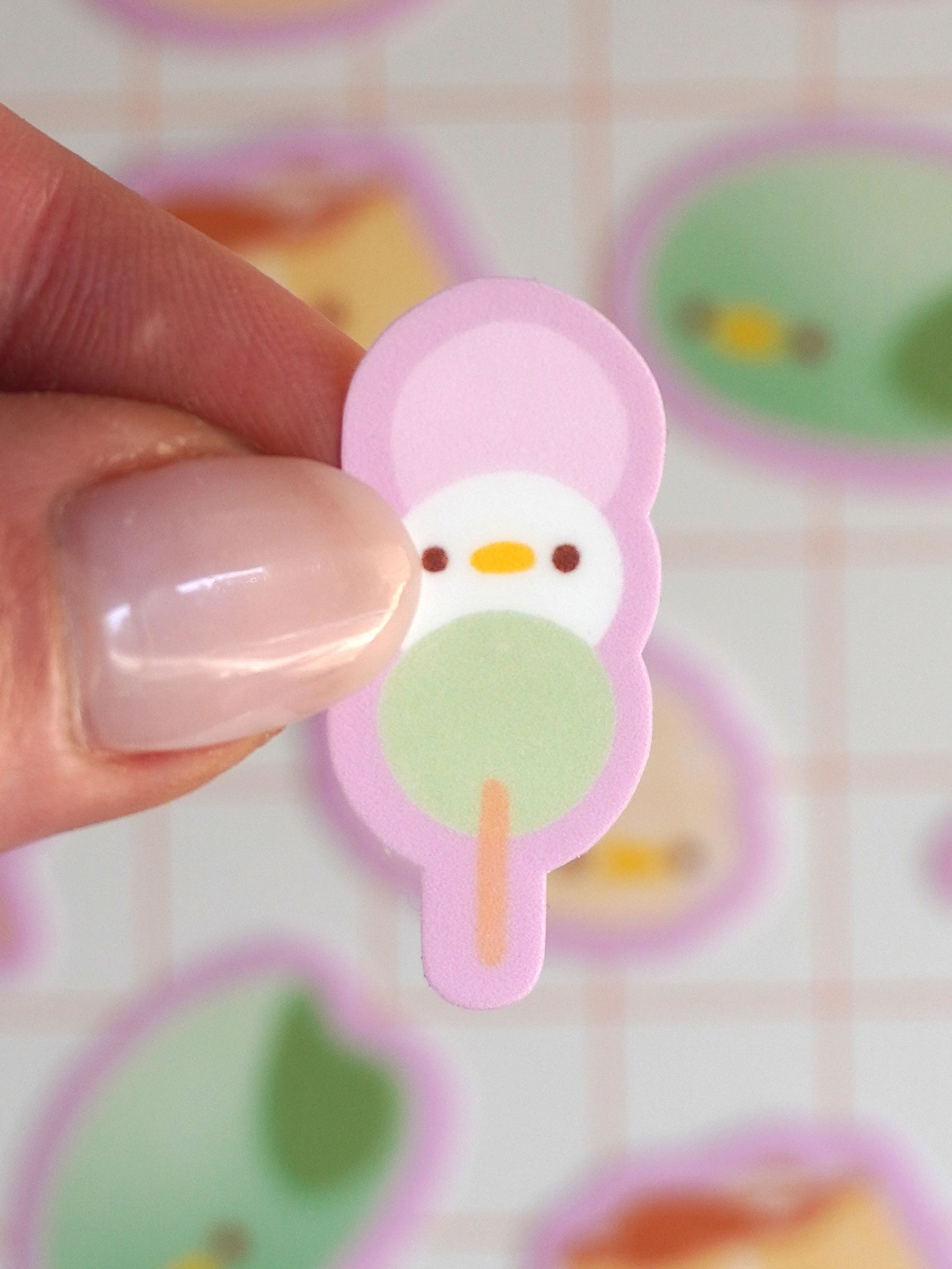 silly asian sweets 🍡 sticker flakes
