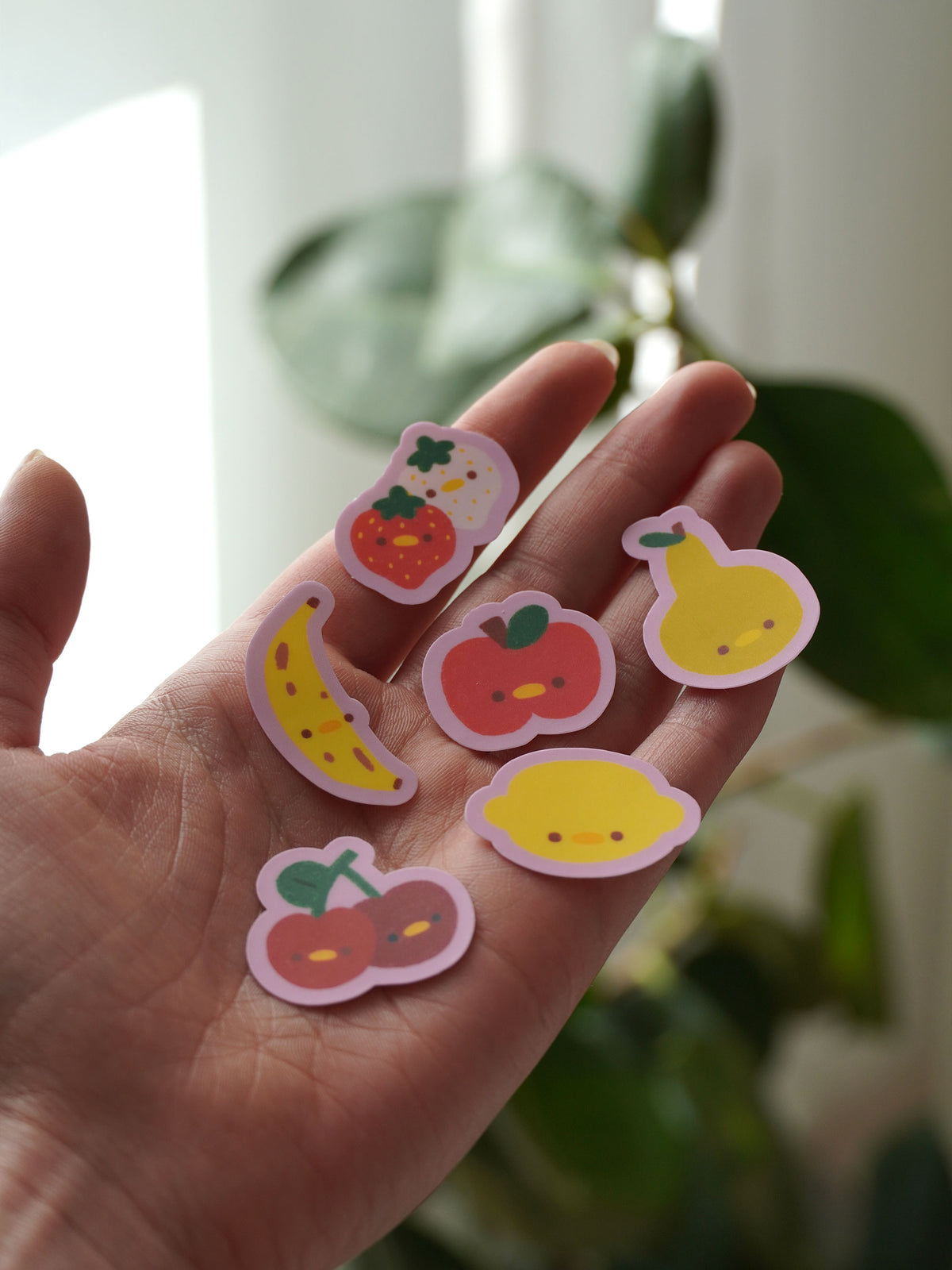 silly fresh fruit 🍎 sticker pack