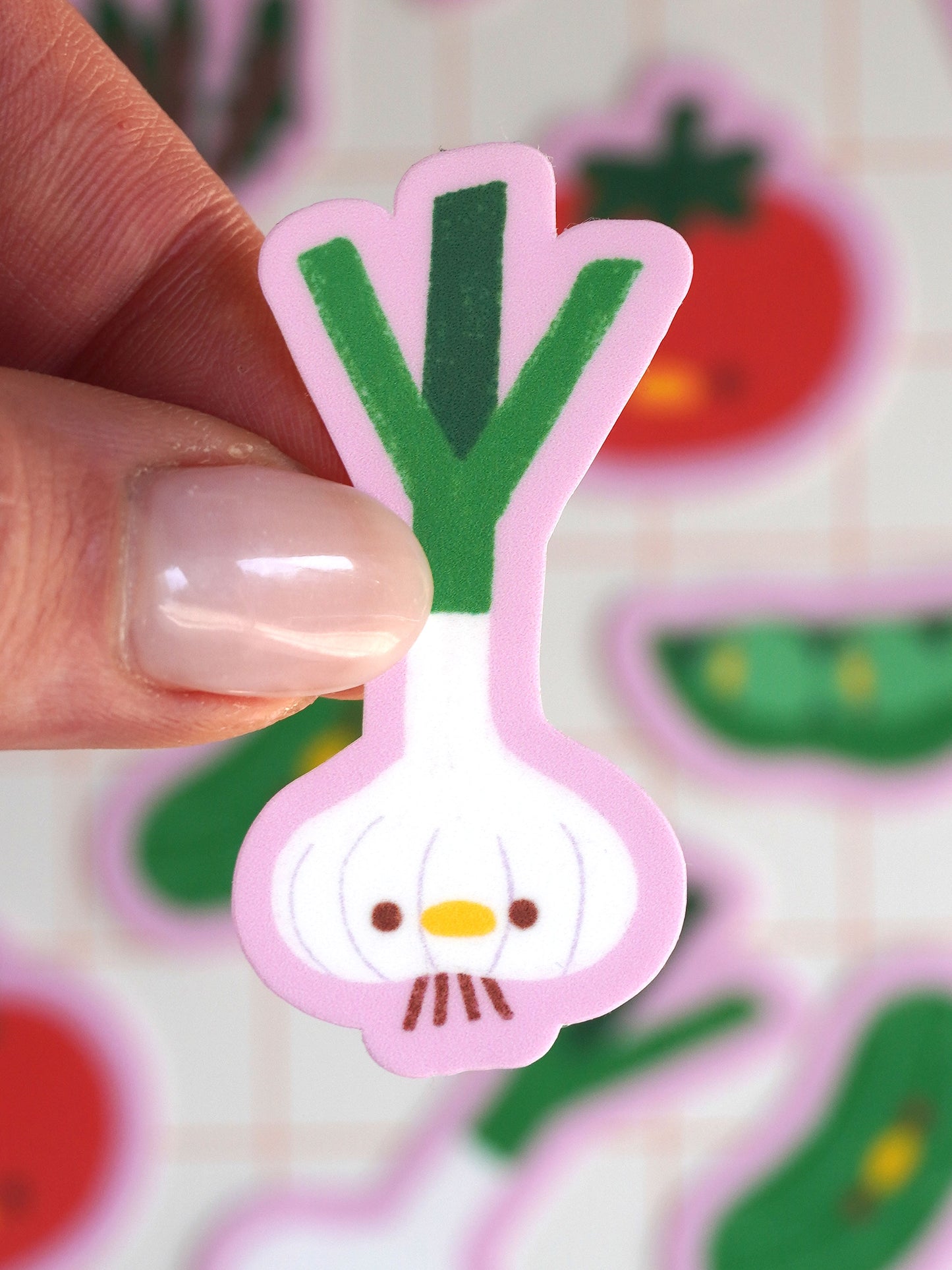silly fresh veggies 🥬 sticker flakes