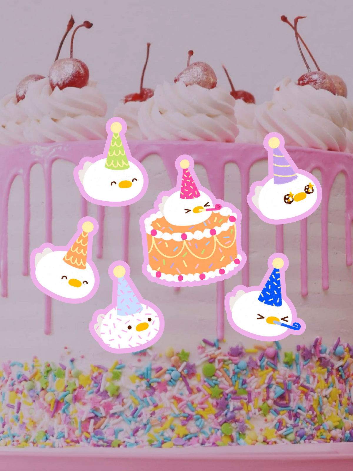 birthday ducks 🎂 sticker pack