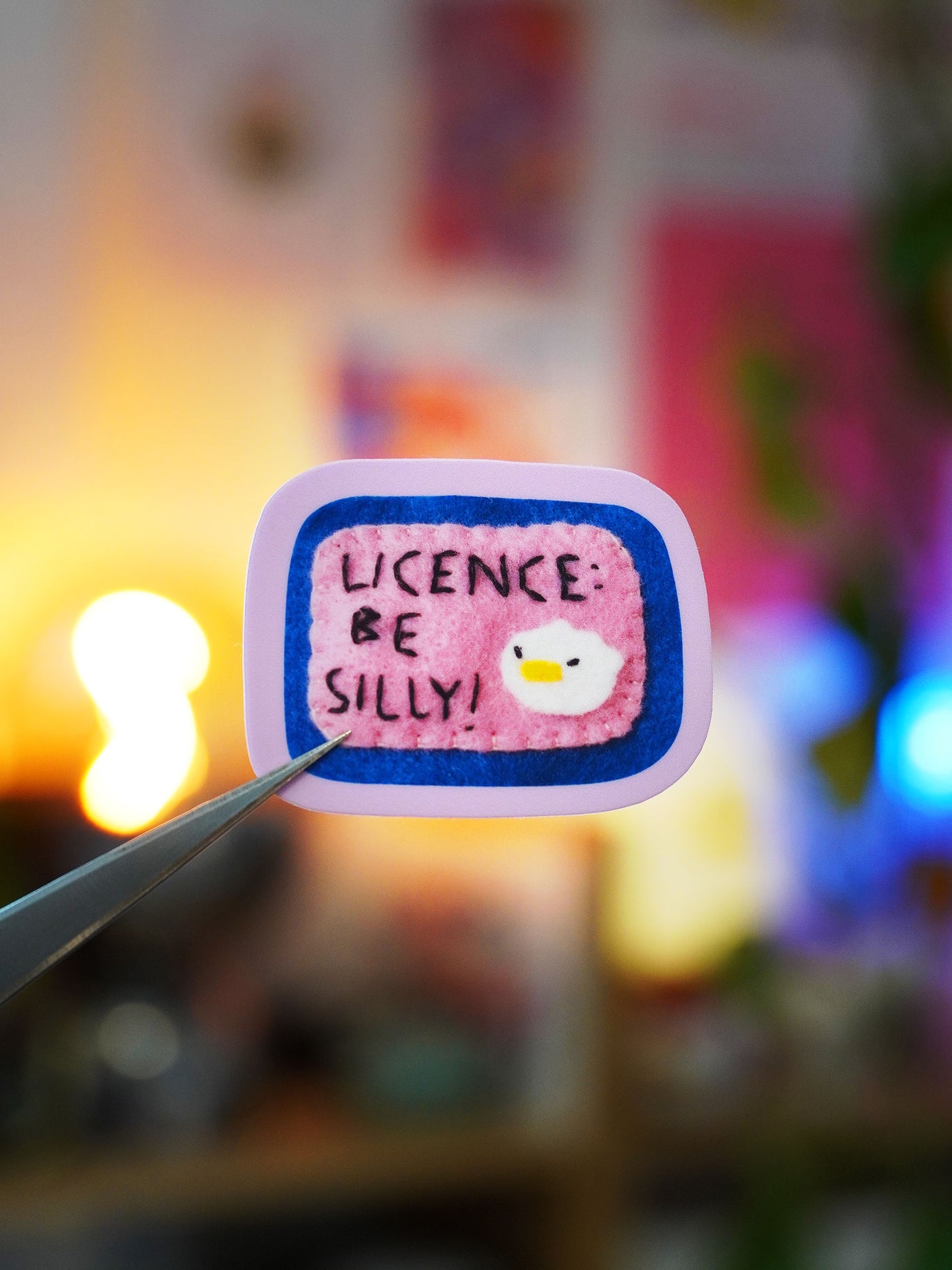 license: be silly 🪿 sticker