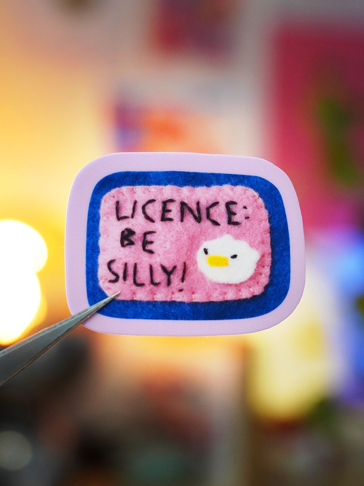 license: be silly 🪿 sticker