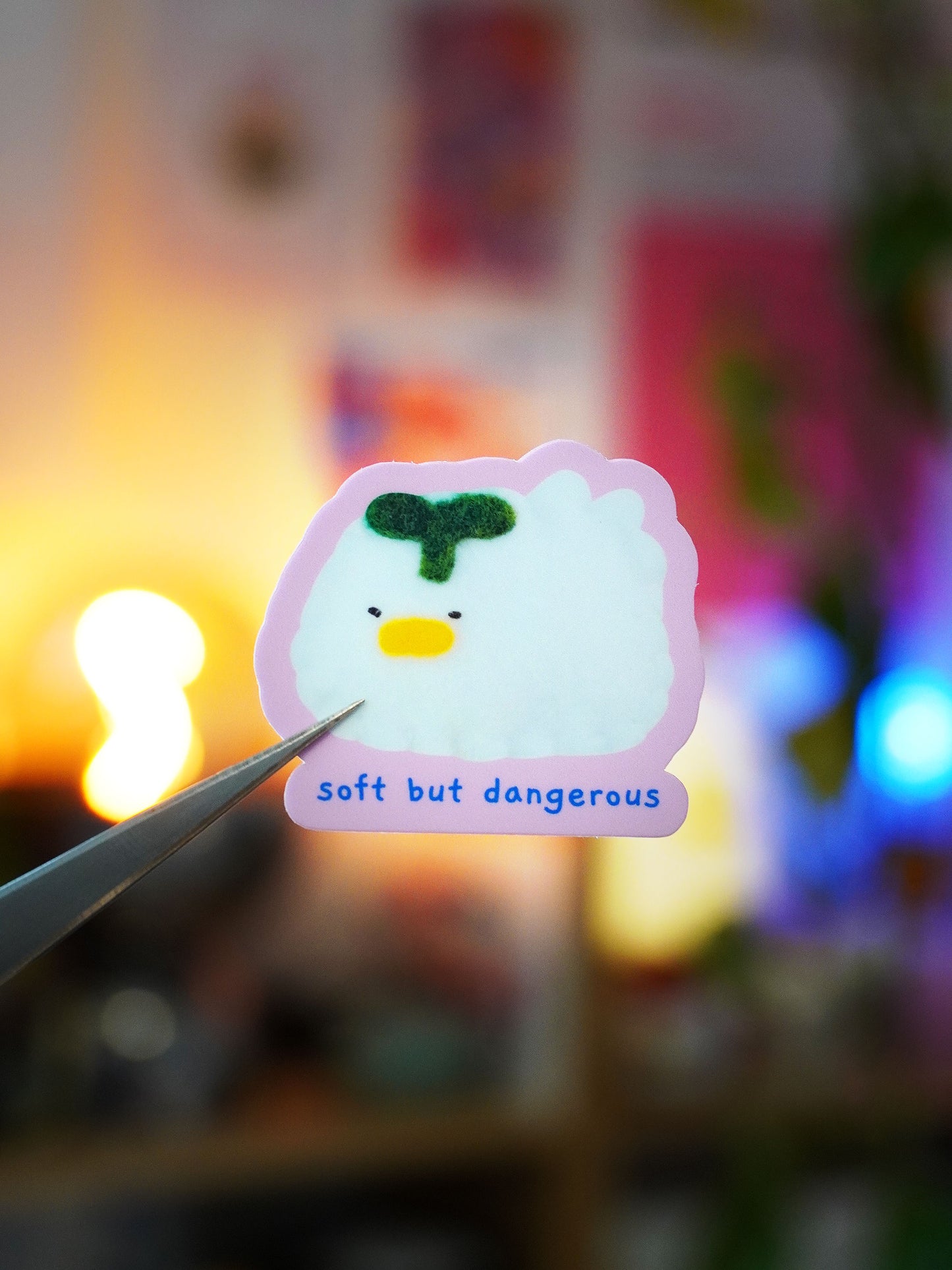 soft but dangerous 🌱 sticker