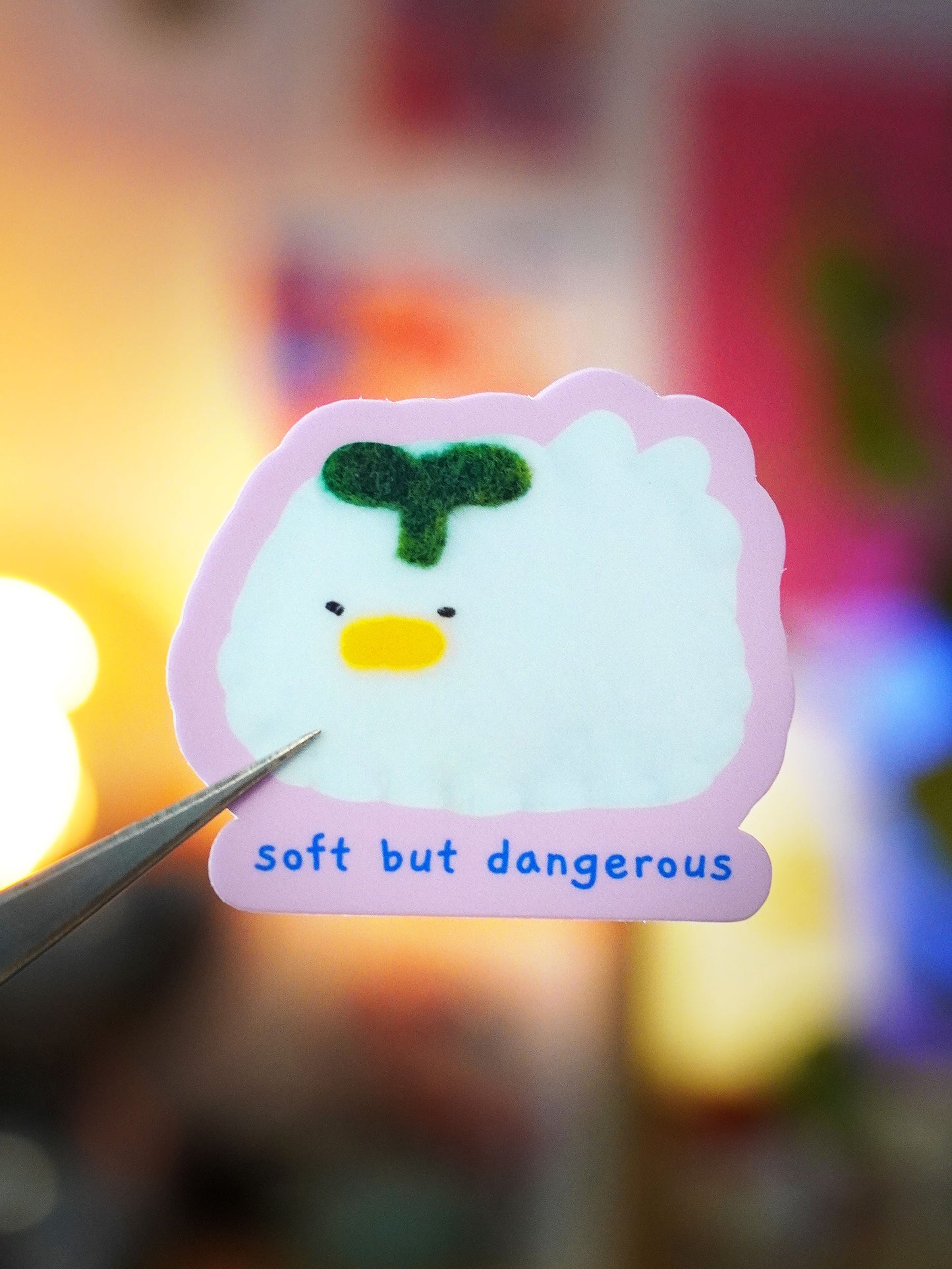 soft but dangerous 🌱 sticker