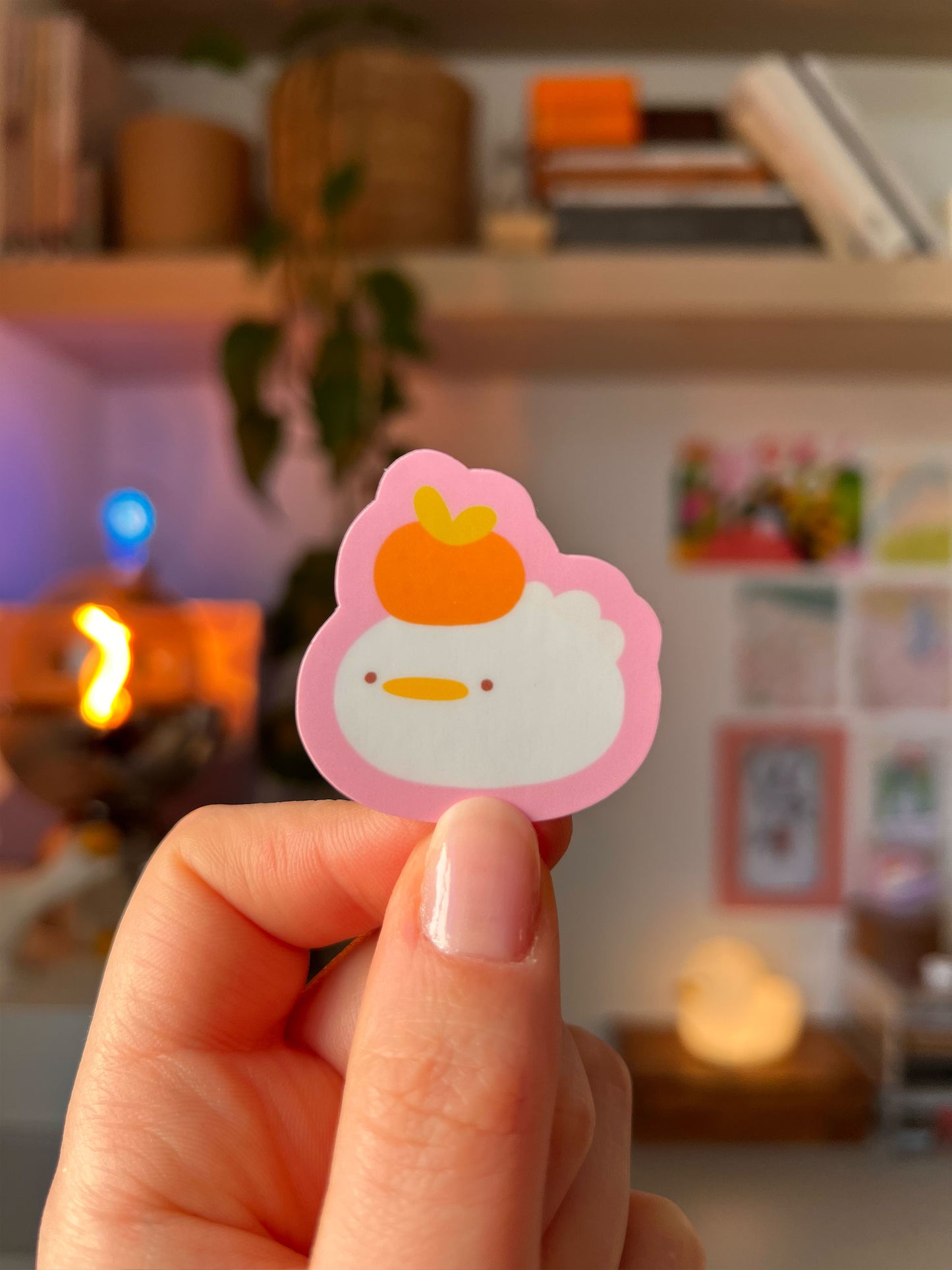 tangerine duck 🍊 sticker