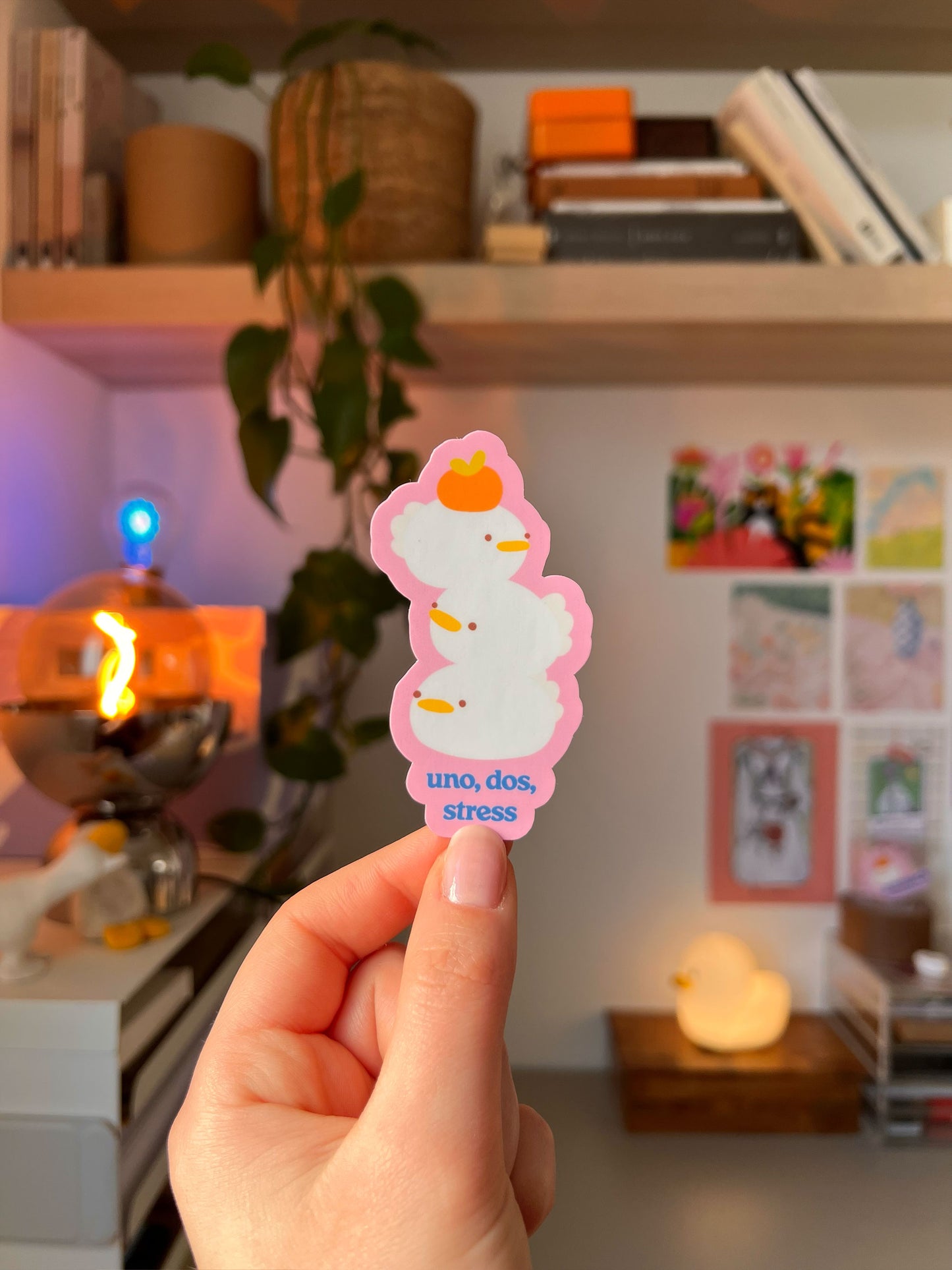 uno, dos, stress 🫠 sticker