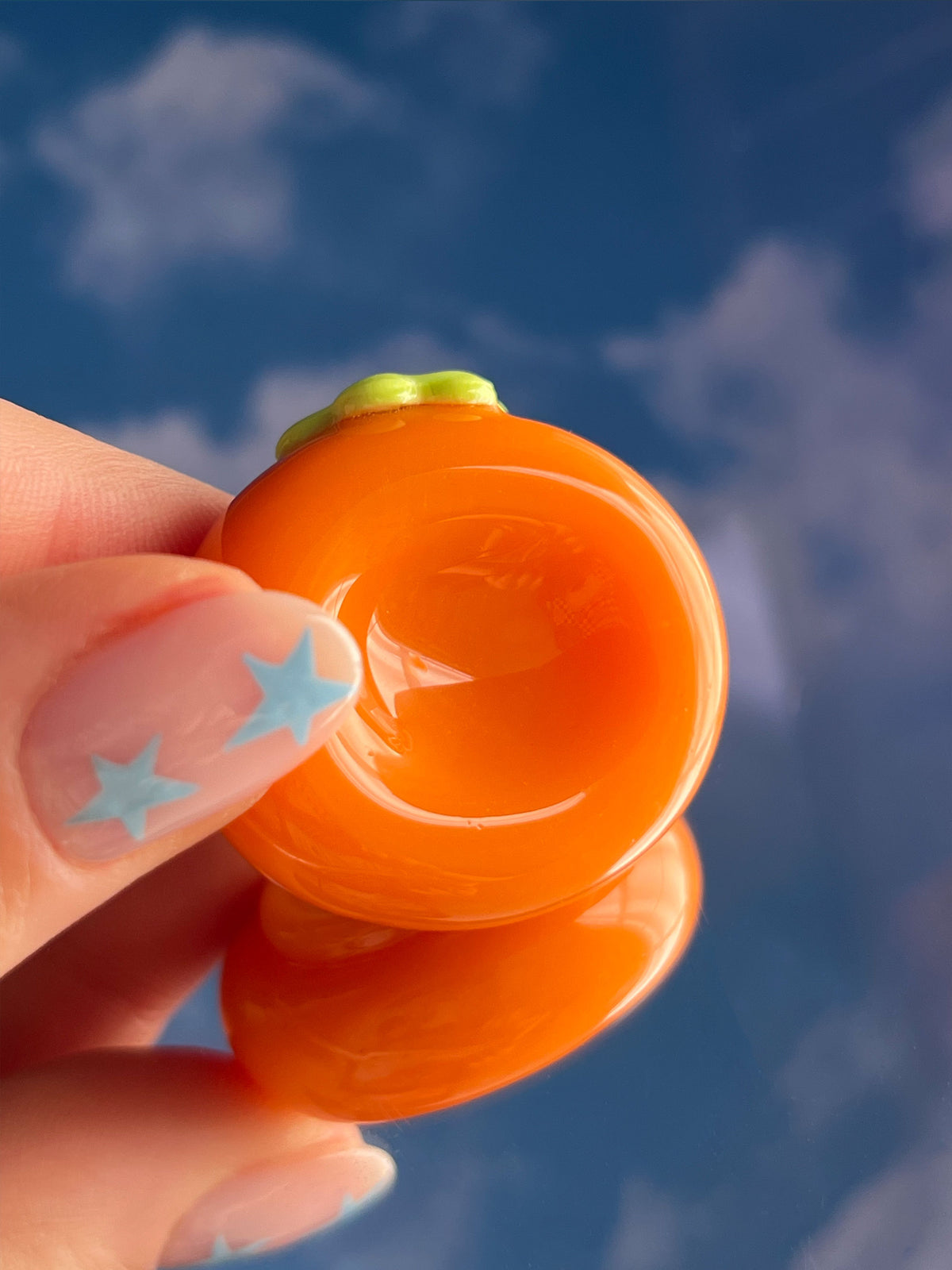 silly fresh ducks 🍊 worry stone