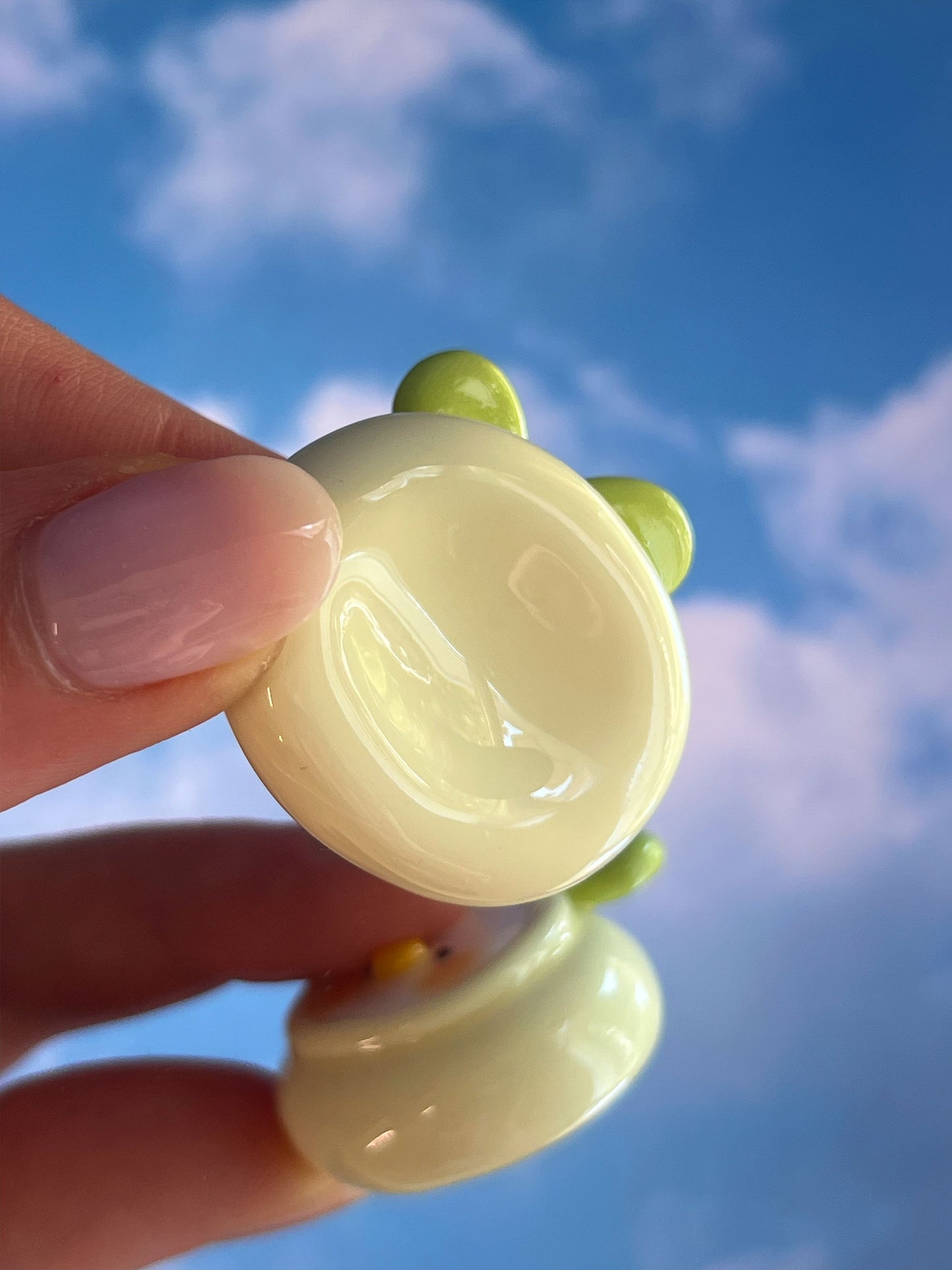 silly fresh ducks 🍊 worry stone