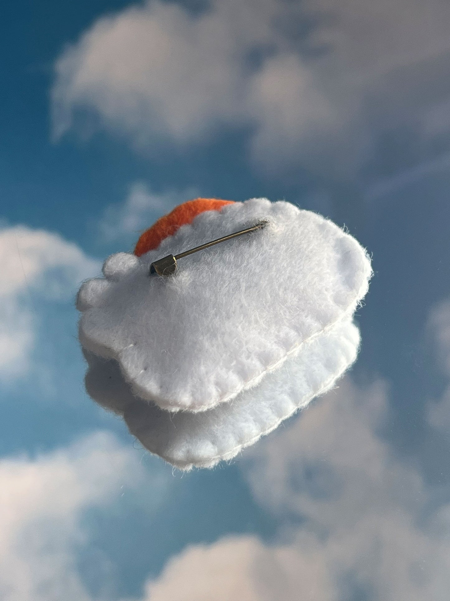 tangerine duck 🍊 spilla