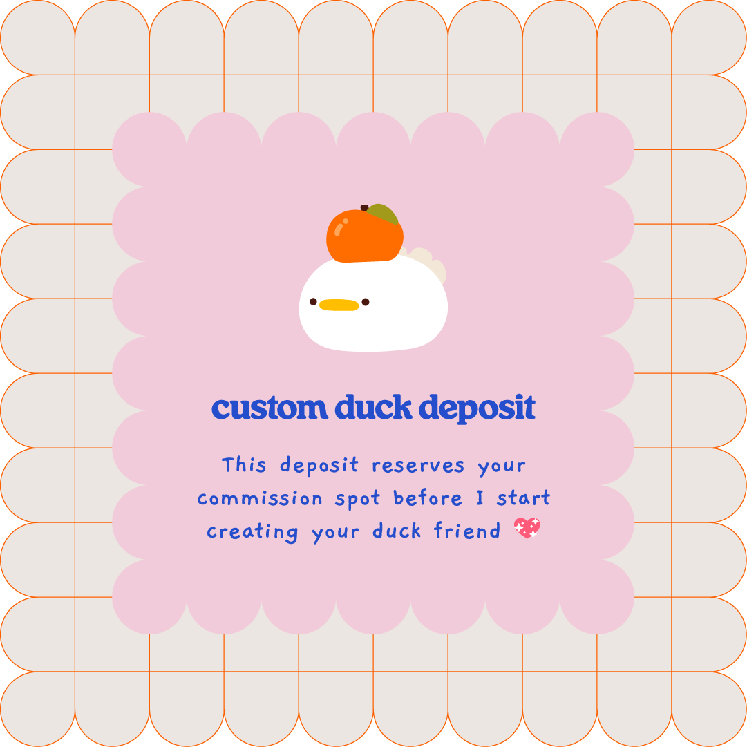 custom duck (deposit)