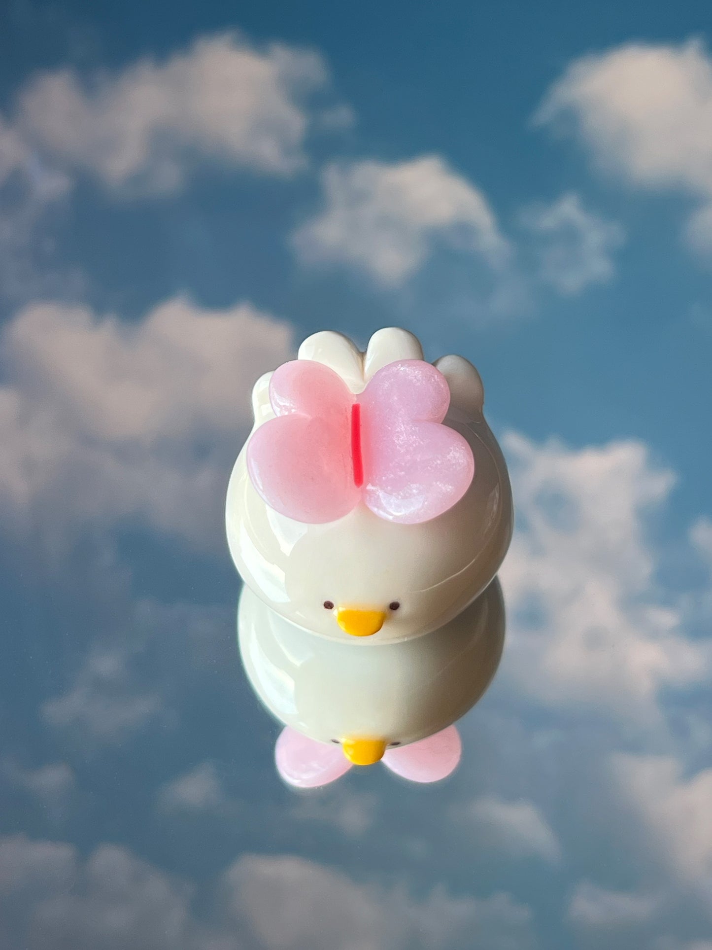 she was a fairy duck 🧚 desk friend