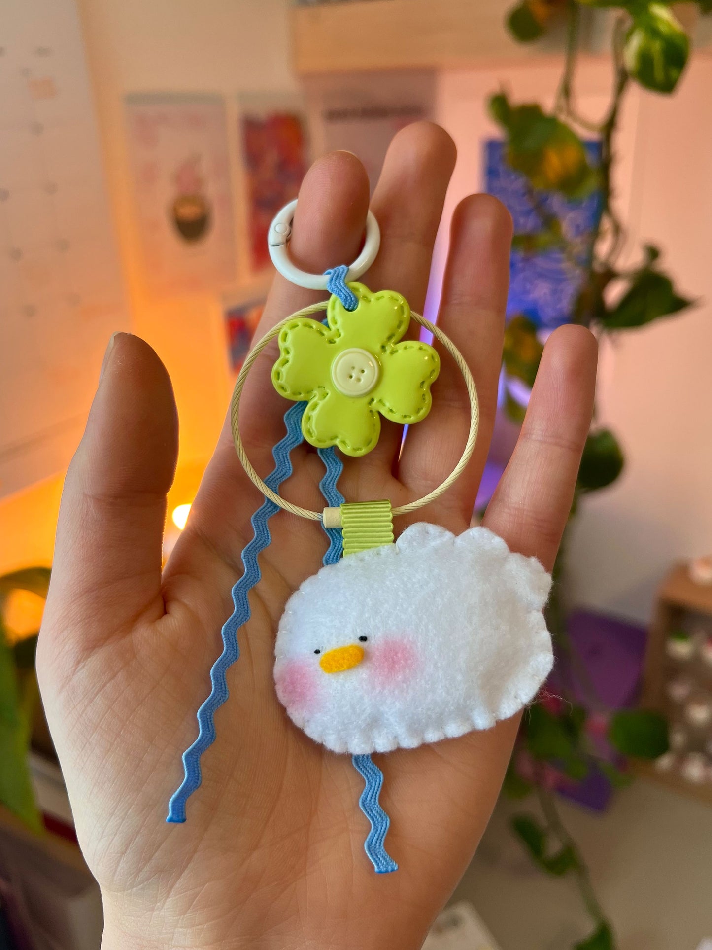 lucky ducky 🍀 keychain