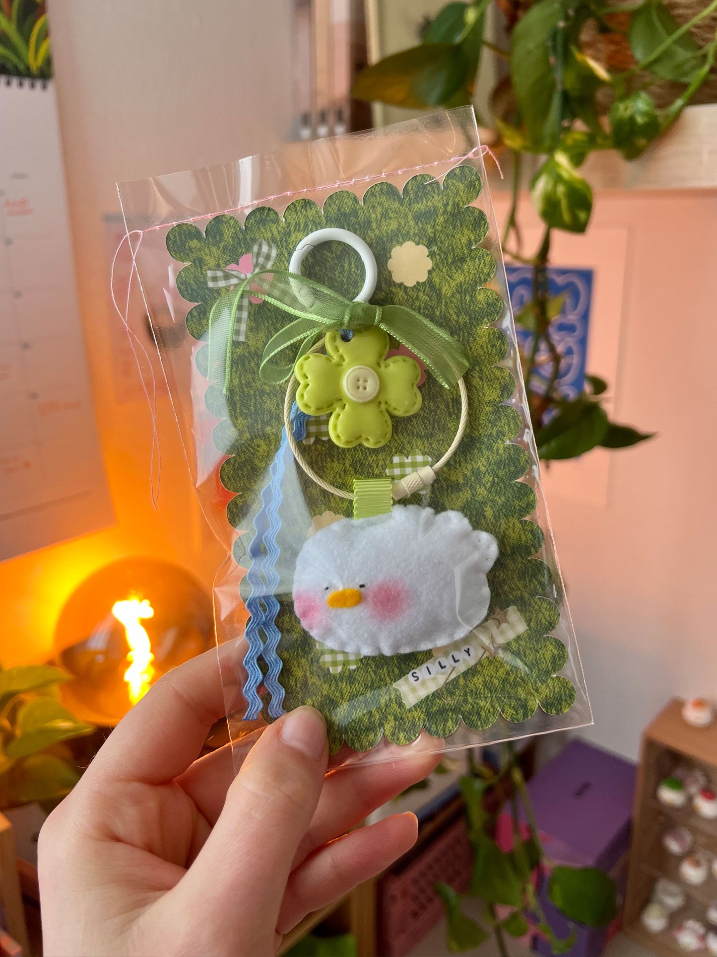 lucky ducky 🍀 keychain