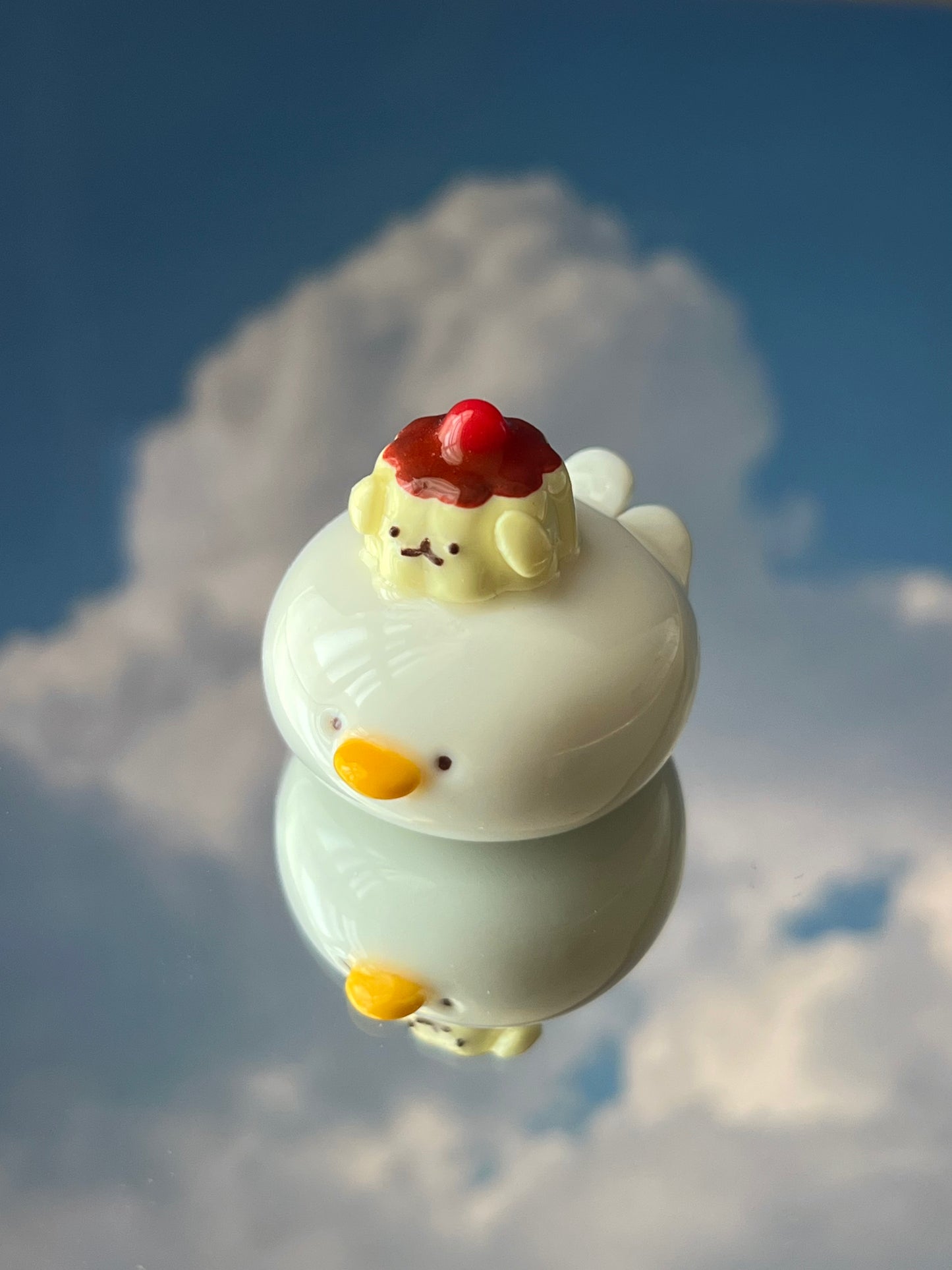 PREORDER - purin duck 🍮 desk friend