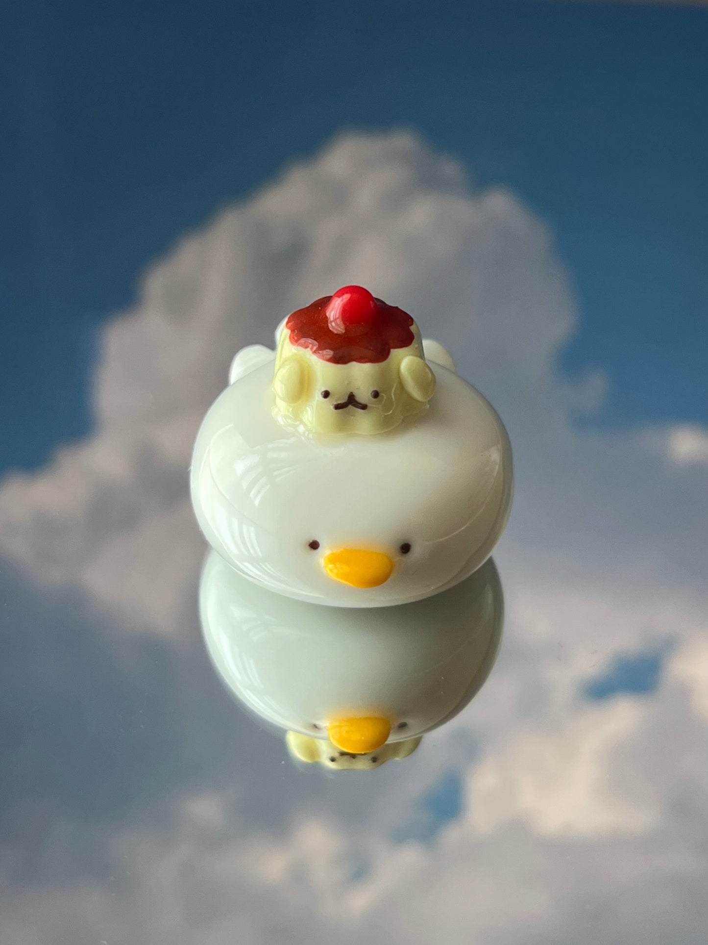 PREORDER - purin duck 🍮 desk friend
