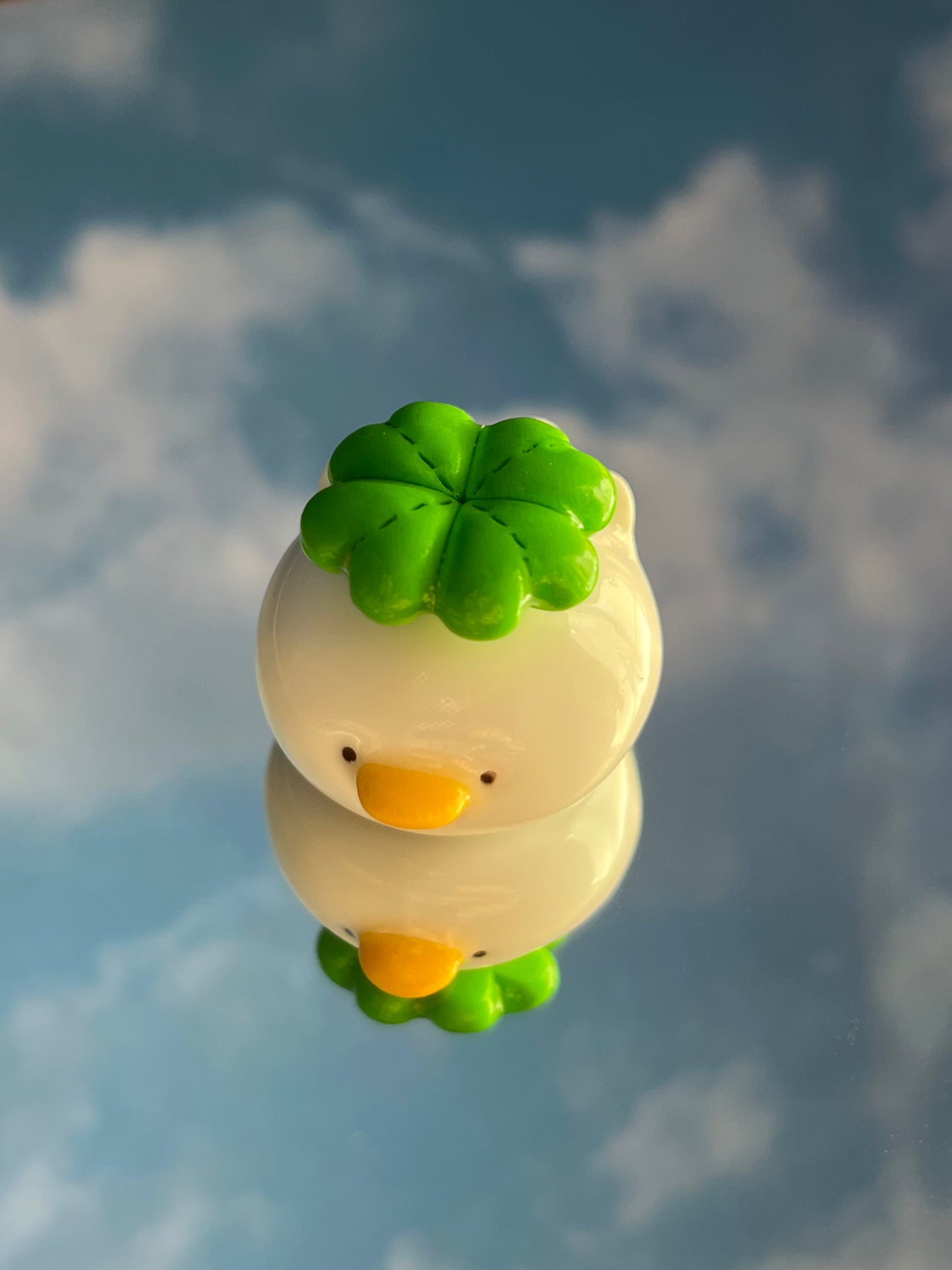 PREORDER - four-leaf clover duck desk friend 🍀