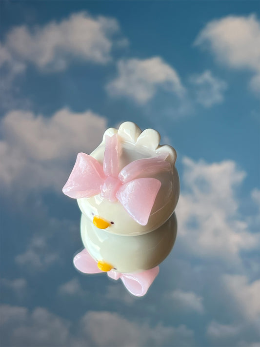 coquette duck desk-friend 🎀