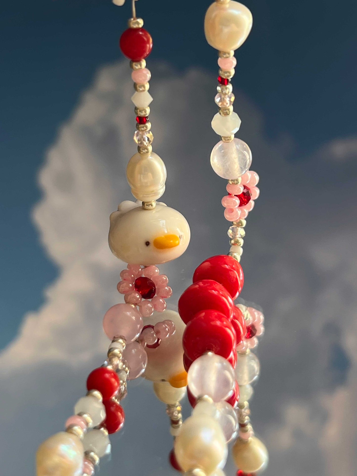 PREORDER - strawberry sweet treat 🍓 necklace