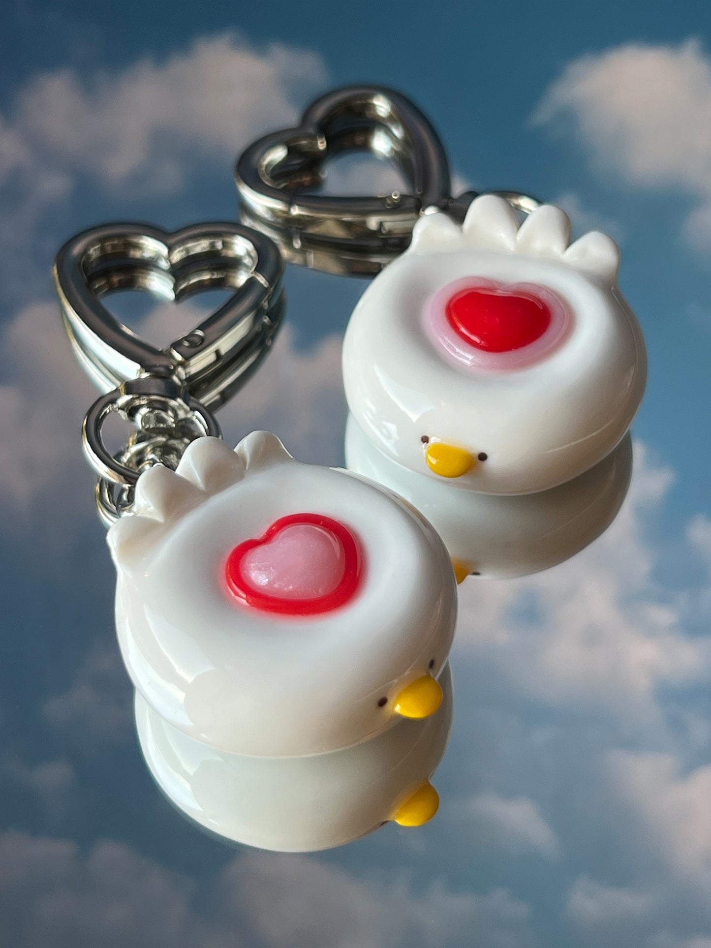 together silly ducks 💞 2 magnet keychains