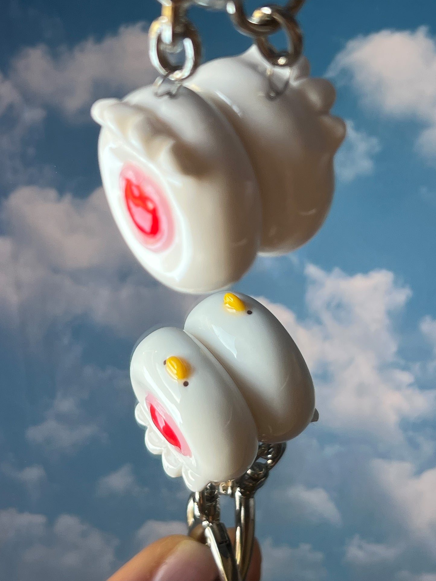 together silly ducks 💞 2 magnet keychains