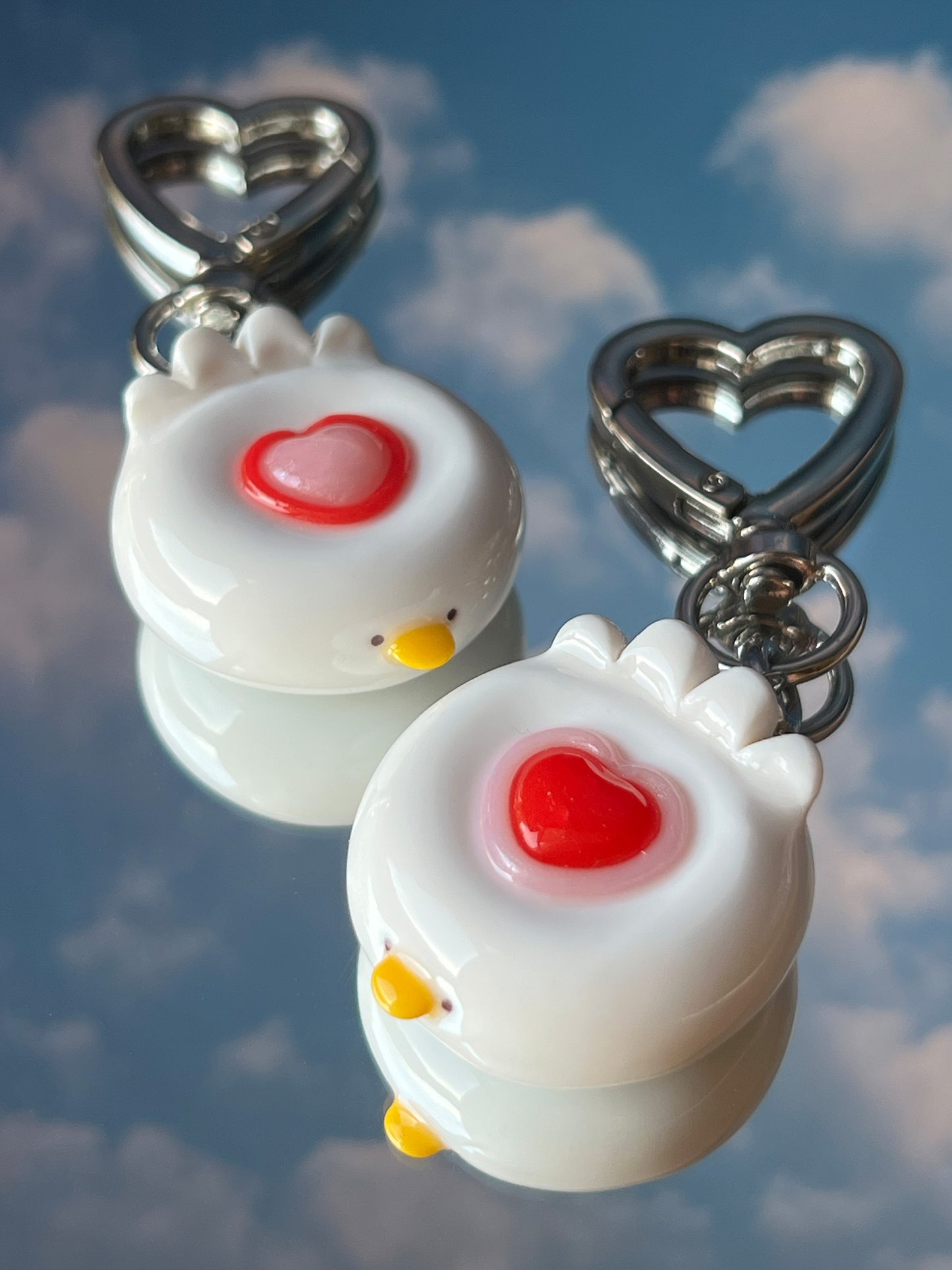 together silly ducks 💞 2 magnet keychains