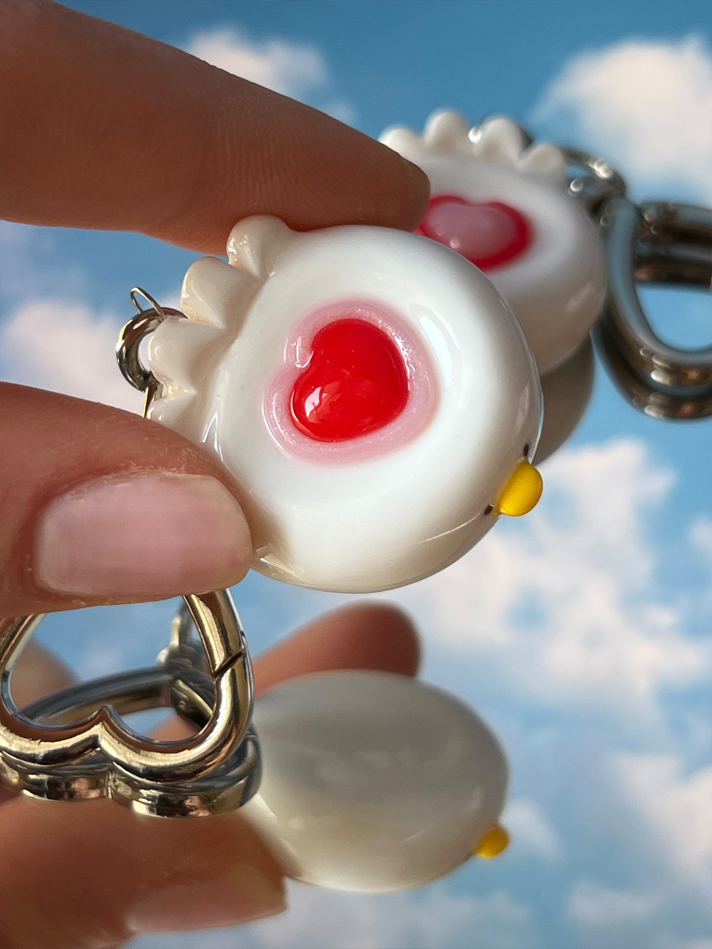 together silly ducks 💞 2 magnet keychains