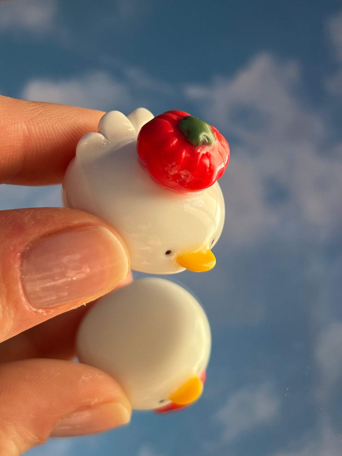 tomato duck desk friend 🍅