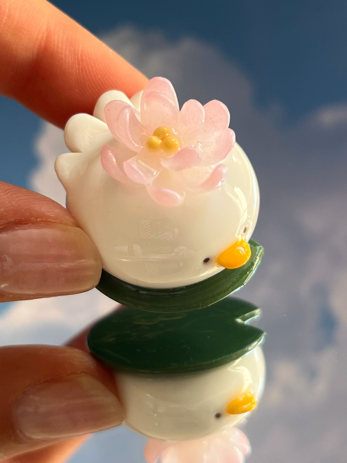 PREORDER - water lily duck 🪷 desk friend