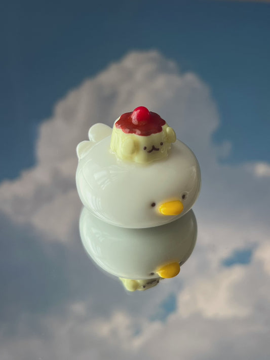 PREORDER - purin duck 🍮 desk friend